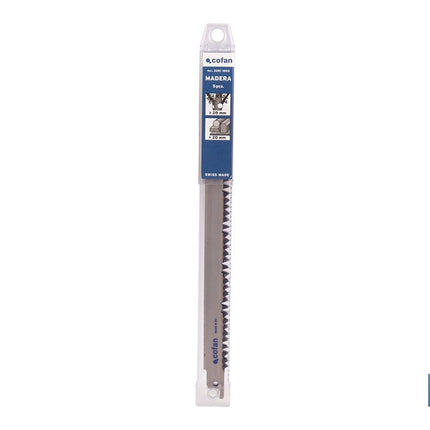 Hojas de sierra de sable universales HCS para madera seca y verde | Aptas para corte en madera en bruto y desramados | Pack de 5 unidades