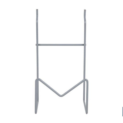 Soporte para amoladoras | Diseño ligero y adaptable | Color: gris claro | Adecuado para expositores Cofan | Medidas: 110 x 80 x 200 mm