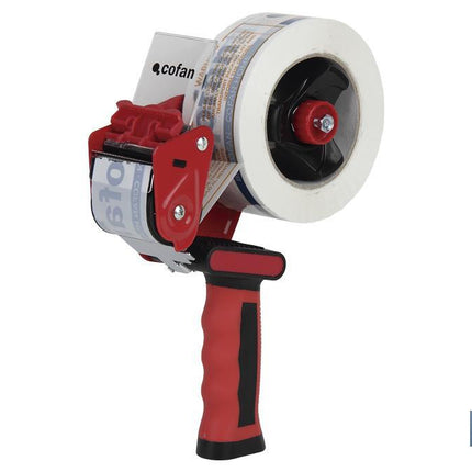 Precintadora de Cinta Adhesiva | Para cintas de hasta 50 mm de ancho | Mango bimaterial