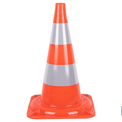 Cono de señalización para automoción | Color naranja | Altura: 50 cm