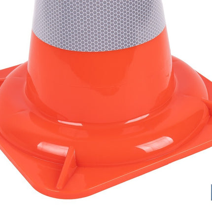 Cono de señalización para automoción | Color naranja | Altura: 50 cm