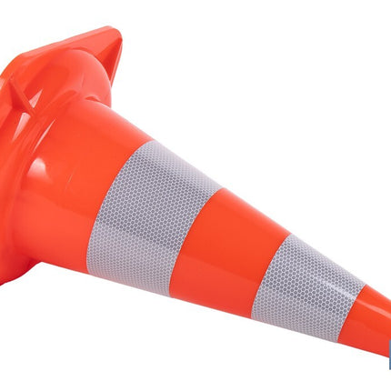 Cono de señalización para automoción | Color naranja | Altura: 50 cm