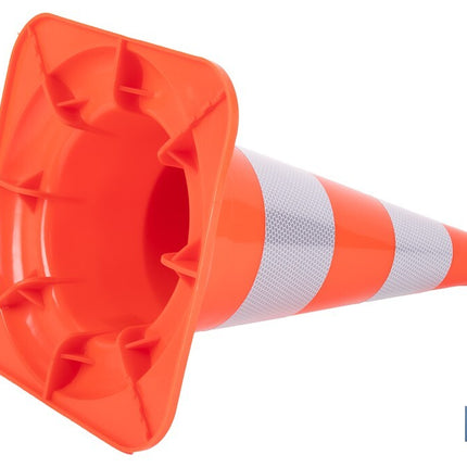 Cono de señalización para automoción | Color naranja | Altura: 50 cm