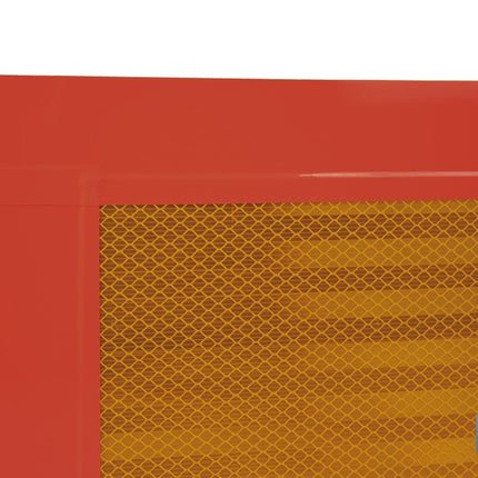 Pack de 2 señales adhesivas V6 para vehículos largos | Señalización homologada | Fácil de instalar | Alta visibilidad | Medidas: 56,5 x 19,5 cm
