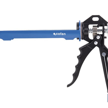 Pistola de silicona profesional | Pistola selladora de aluminio | Para cartuchos de 310 ml