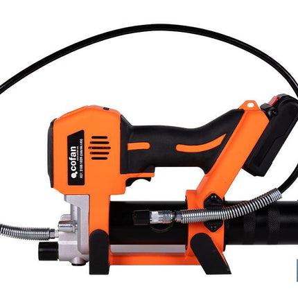Pistola engrasadora a batería | Batería Li-ion 21 V 2 Ah | Presión máxima: 690 bar | Adecuada para cartuchos de 400 ml