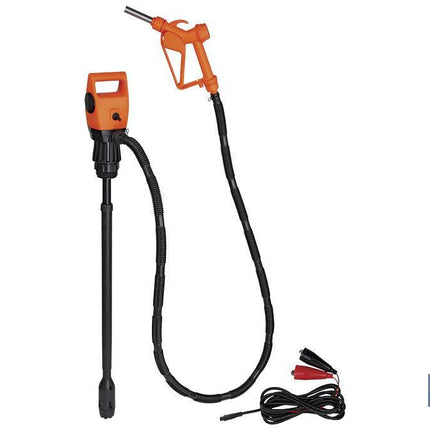 Bomba Eléctrica + Pistola Bidón (Conexión Batería 12V)