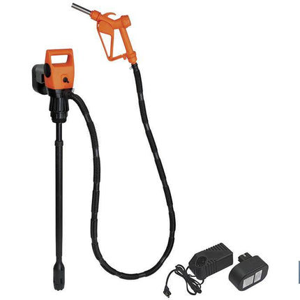 Bomba Eléctrica + Pistola Bidón (Batería Recargable)