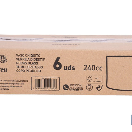 Vaso de Licor Hampton 24 cl