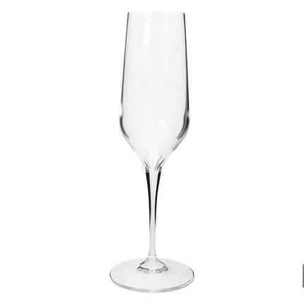 Pack de 6 copas de champagne Modelo Ágata | Capacidad: 23 cl | 100 % libres de plomo