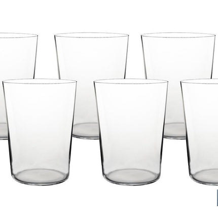 Pack de vasos de sidra de cristal fino | Capacidad: 50 cl | 100 % libres de cadmio y plomo