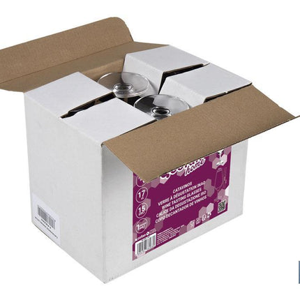 Pack de 6 copas catavinos | Adecuadas para todo tipo de vinos | Capacidad: 17 cl | Altura: 15 cm