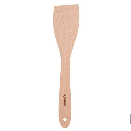Paleta de madera de haya sin ranuras | Longitud: 30 cm | Ideal para remover y mezclar