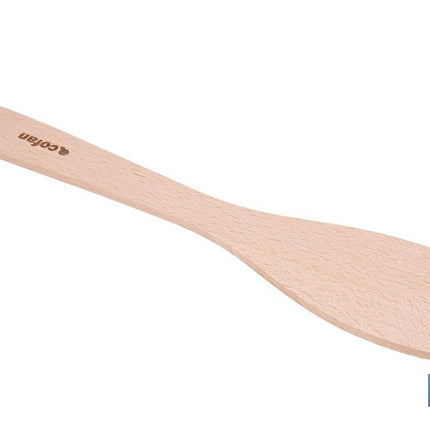 Paleta de madera de haya sin ranuras | Longitud: 30 cm | Ideal para remover y mezclar