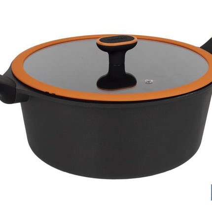 Cacerola Full Induction | Fabricada Aluminio Fundido | Medida Ø 28 cm