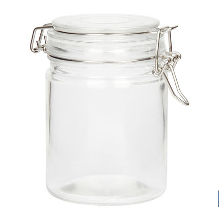 Set de 4 Frascos de Vidrio | Para Almacenamiento | Capacidad de 750 - 1150 - 1500 - 2100 ml