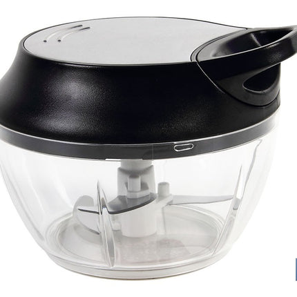 Picadora Manual de alimentos | Incluye Tapa y Accesorio Batidor | Capacidad 500 ml
