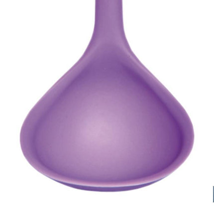 Cuchara Sopera | Modelo Vergini | Fabricada en Nylon recubierta de Silicona | Medida 28 x 8,5 cm | Cazo para Sopa