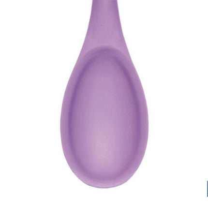 Cuchara de Cocina Modelo Vergini | Fabricada en Nylon recubierta de Silicona | Medida 27 x 5,7 cm | Resistente hasta 200 °C
