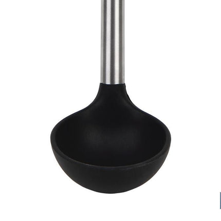 Cuchara Sopera Modelo Neige | Fabricada en Silicona con Mango Inox | Medida 32 cm | Resistente hasta 220ºC