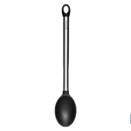 Cuchara de Cocina Modelo Neige | Fabricada en Silicona con Mango inox | Medida 34 cm | Resistente hasta 220 °C