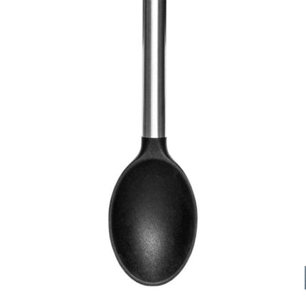 Cuchara de Cocina Modelo Neige | Fabricada en Silicona con Mango inox | Medida 34 cm | Resistente hasta 220 °C