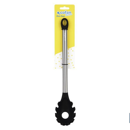 Cuchara para Pasta Modelo Neige | Fabricado en Silicona con mango inox I Medida 34 cm | Resistente hasta 220 °C