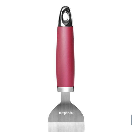 Paleta para Tartas Modelo Sena | Fabricada en Acero Inox con Mango ABS | Color Rojo | Medida 27 cm