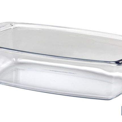 Fuente ovalada de borosilicato Modelo Baritina I Capacidad 1800 ml I Peso 800 gramos