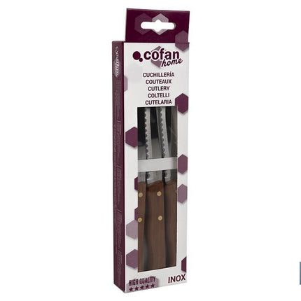 Cuchillos de Madera | Pack de 3 unidades | Hoja de 10 cm