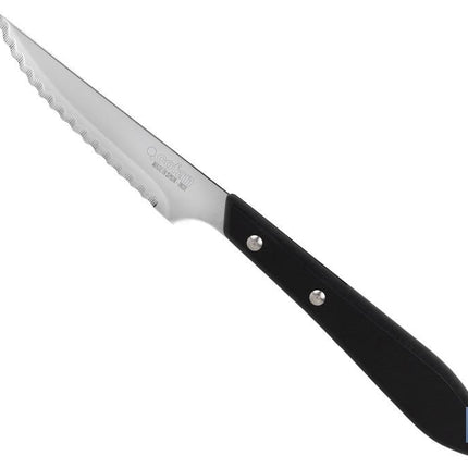 Pack de 3 Cuchillos | Hoja microdentada de 10 cm | En negro