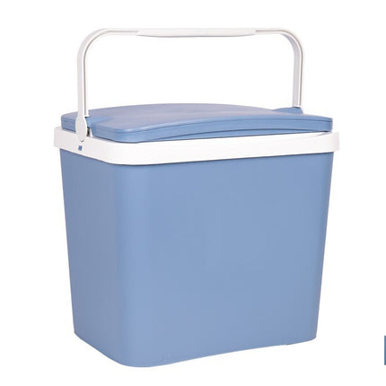 Nevera rígida de 24 litros | Color: azul claro | Material: polipropileno