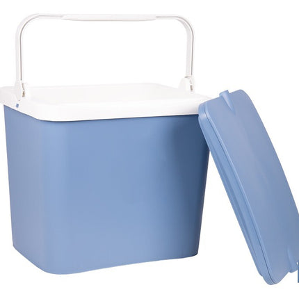 Nevera rígida de 24 litros | Color: azul claro | Material: polipropileno