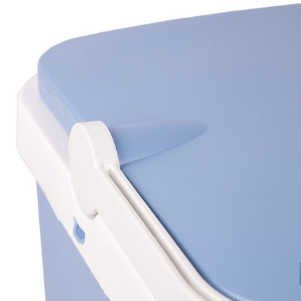 Nevera rígida de 24 litros | Color: azul claro | Material: polipropileno