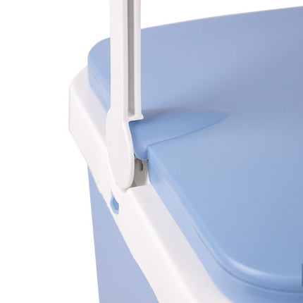 Nevera rígida de 24 litros | Color: azul claro | Material: polipropileno