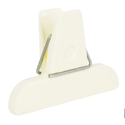 Pack de 2 pinzas para cerrar bolsas de alimentos | Color: beige