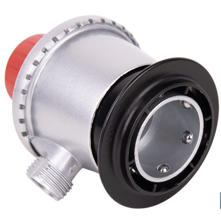 Regulador de gas butano/propano | Mando ajustable | Rosca izquierda 21,8 mm | Adecuado para sopletes y soldadores