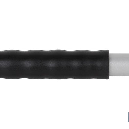 Palo Octogonal Pintado para Fregonas y Cepillos | Palo Universal en color Gris y Negro | Medidas: 1,40 metros y 3,2 cm diámetro