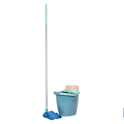 Pack de fregona con cubo y escurridor fácil | Capacidad de cubo de 14 litros