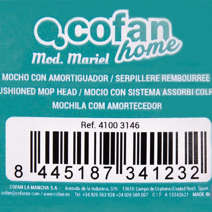 Fregona de microfibra con amortiguador