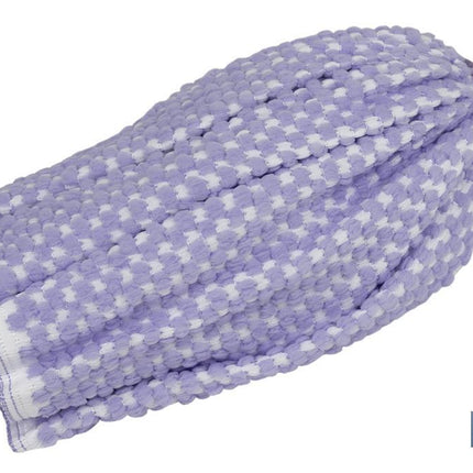 Fregona de Suelo | 100 % Microfibra | Blanca y morada