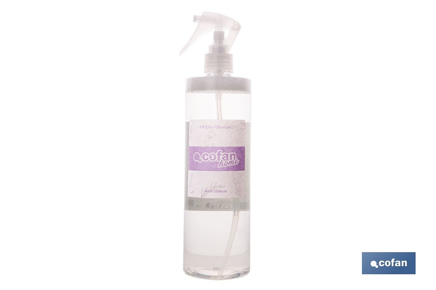 Ambientador textil | Ambientador en spray | Aroma a flores blancas
