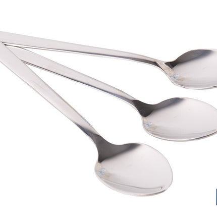 Cuchara de Té | Modelo Bari | Fabricado en Acero Inox 18/0 | Blíster de 3 Unidades
