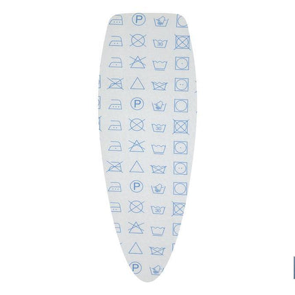 Funda tabla de planchar de algodón 100 % | Símbolos lavar | Medida: 135 x 53 cm