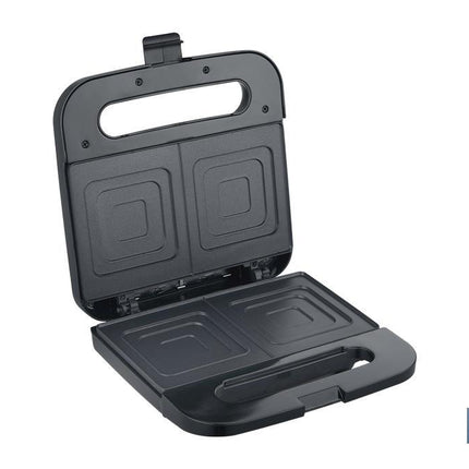 Sandwichera | Revestimiento antiadherente | Compartimentos para 2 sándwiches | Potencia: 750 W | Medidas: 23,7 x 23,3 x 9 cm
