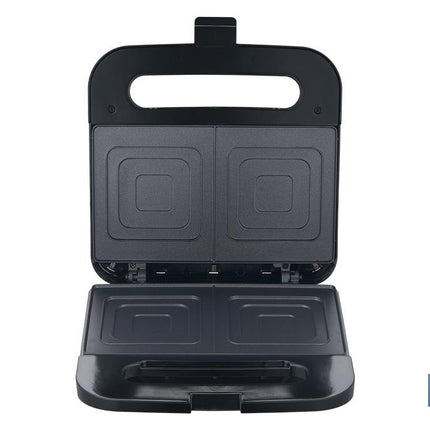 Sandwichera | Revestimiento antiadherente | Compartimentos para 2 sándwiches | Potencia: 750 W | Medidas: 23,7 x 23,3 x 9 cm