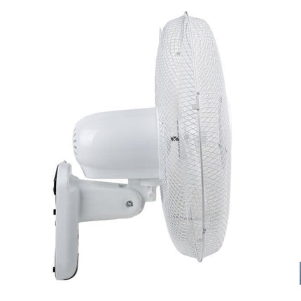 Ventilador de pared con temporizador y mando a distancia | Potencia de 50 W