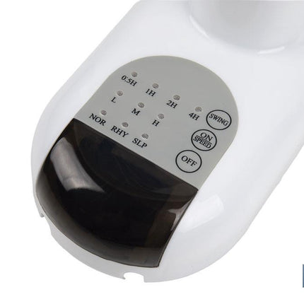Ventilador de pared con temporizador y mando a distancia | Potencia de 50 W