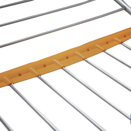 Tendedero de Suelo | Con Alas Plegables y Ruedas| Fabricado en Aluminio y Polipropileno