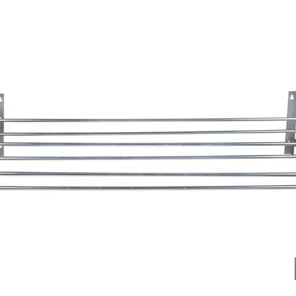 Tendedero Extensible para Pared | Fabricado en Aluminio | Plegable con 6 Barras de Secado | Medida: 80 x 45,5 cm